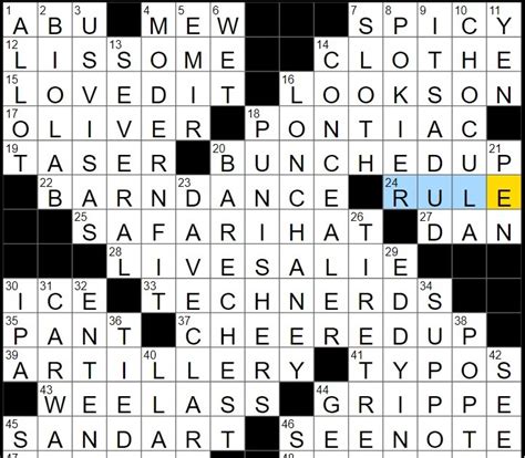 First you need answer the ones you know, then the solved part and letters would help you to get the other ones. . Tiny trunks nyt crossword